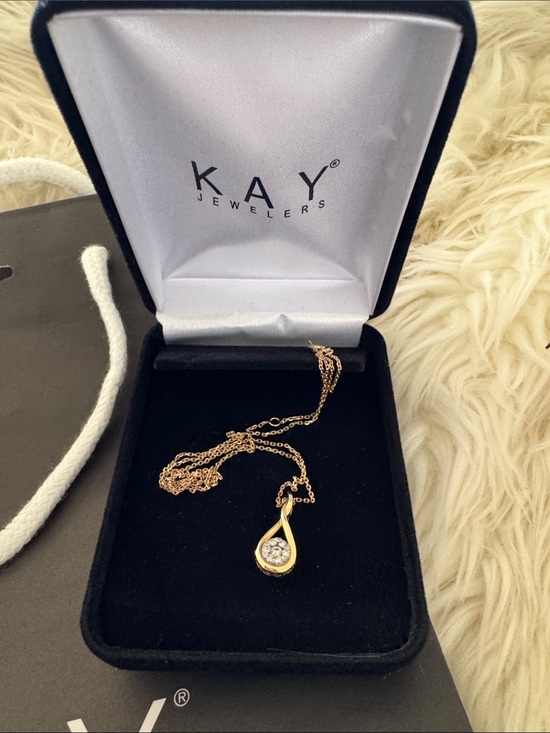 Kay Jewelers Jewelry - KAY Jewelers Gold and Diamond pendant Necklace